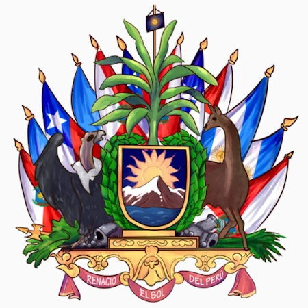 primer escudo del Perú